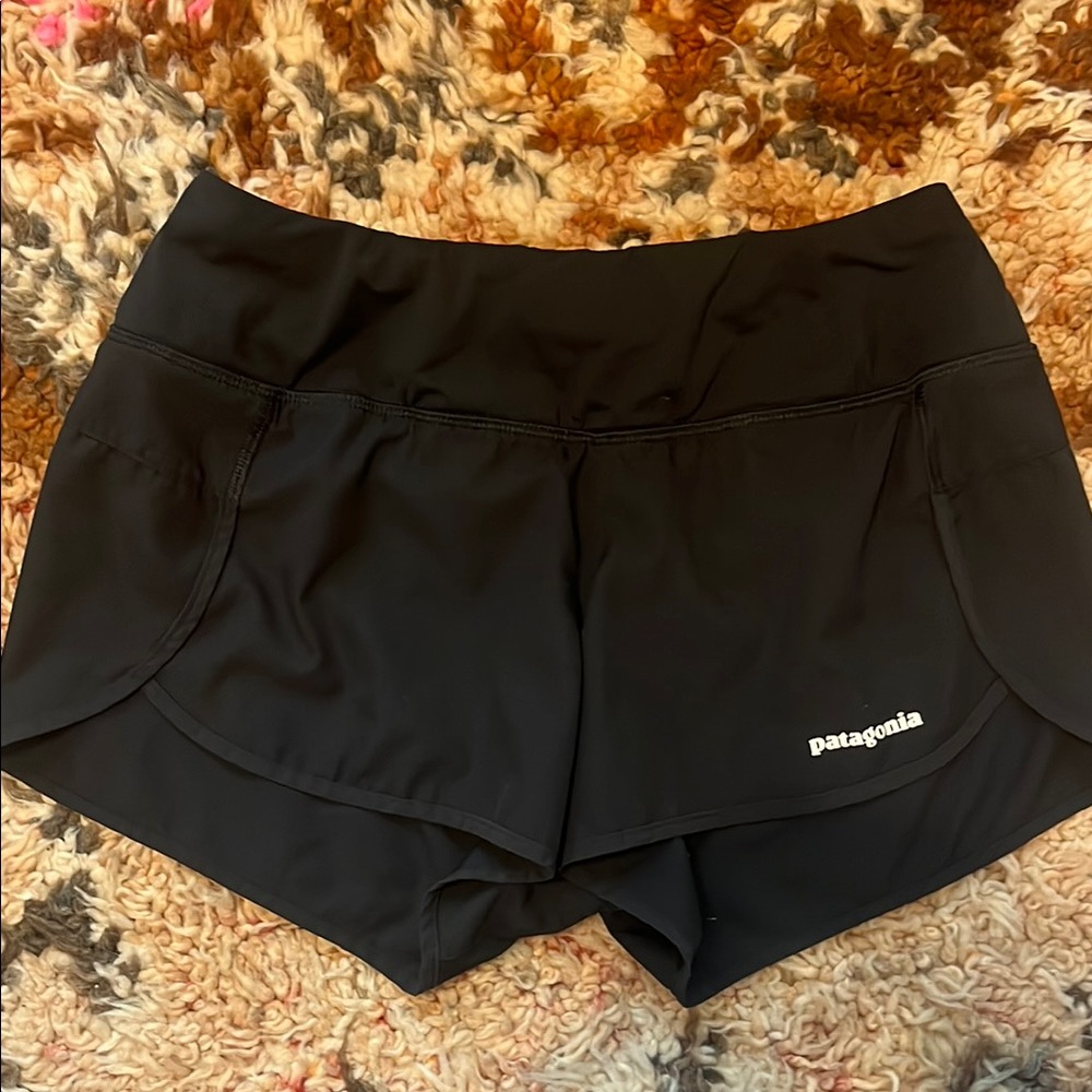Patagonia Black Athletic Performance Shorts